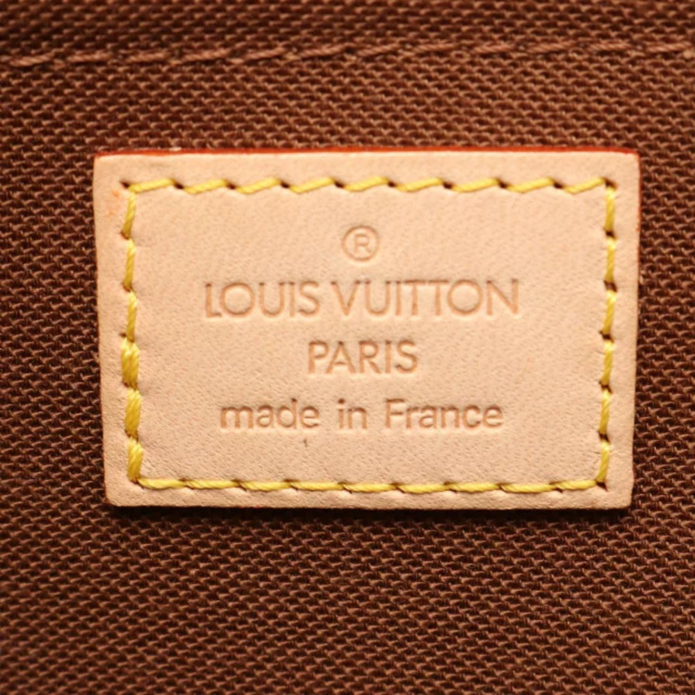 Louis Vuitton Sologne Shoulder Bag Canvas Leather Monogram Brown - Picture 4 of 10